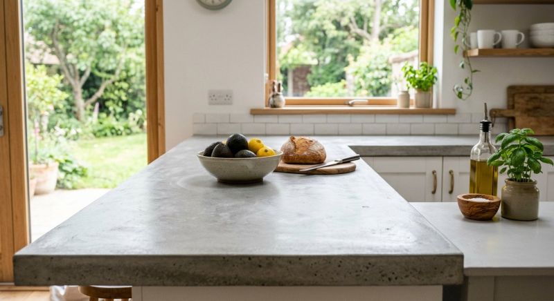 Cement Countertop Installation in Sonoma County, CA