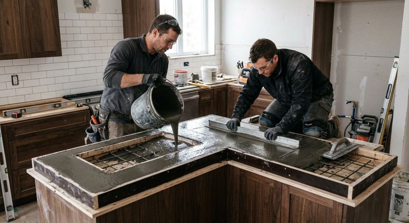 Concrete Countertop Service in Santa Rosa, CA