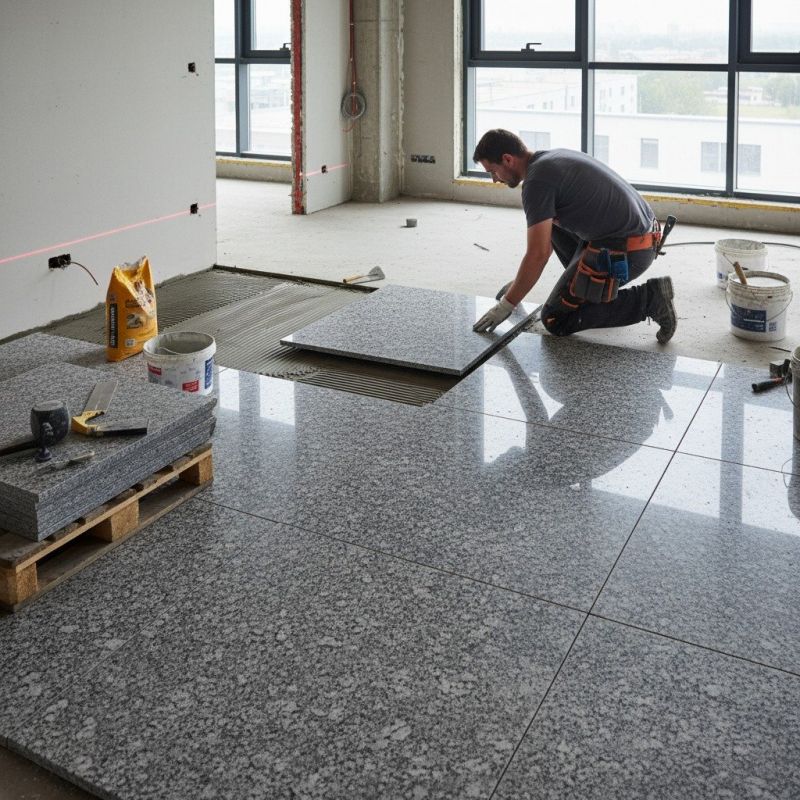 Quartz Slab Installation