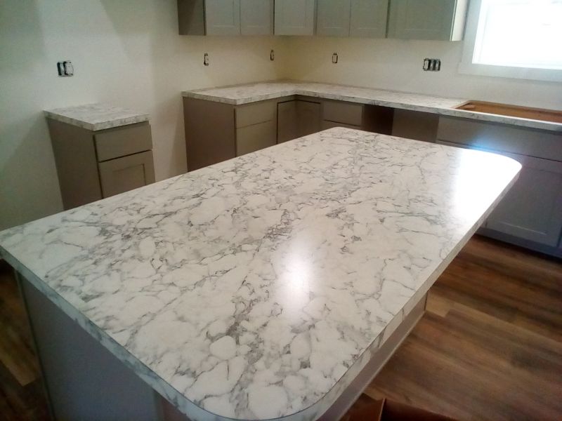 Quartz Countertop Installation detail
