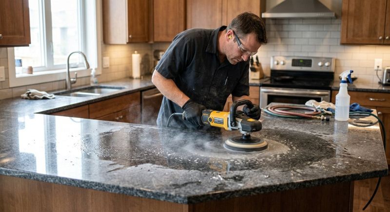 Granite Countertop Refinishing in Roseville, CA