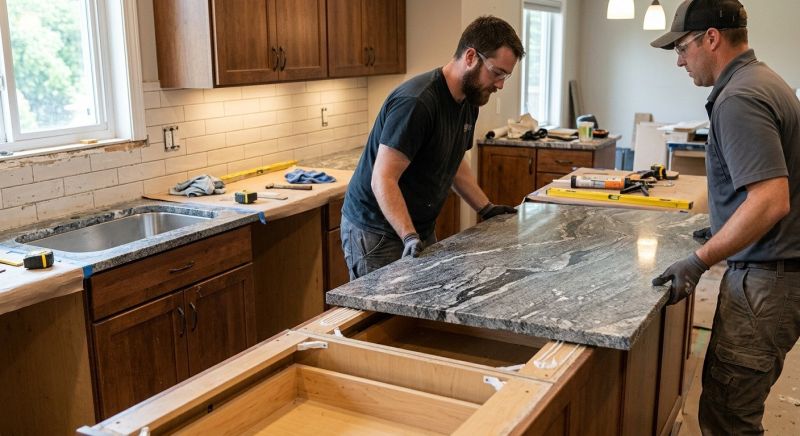 Granite Installation in Lake County, IL