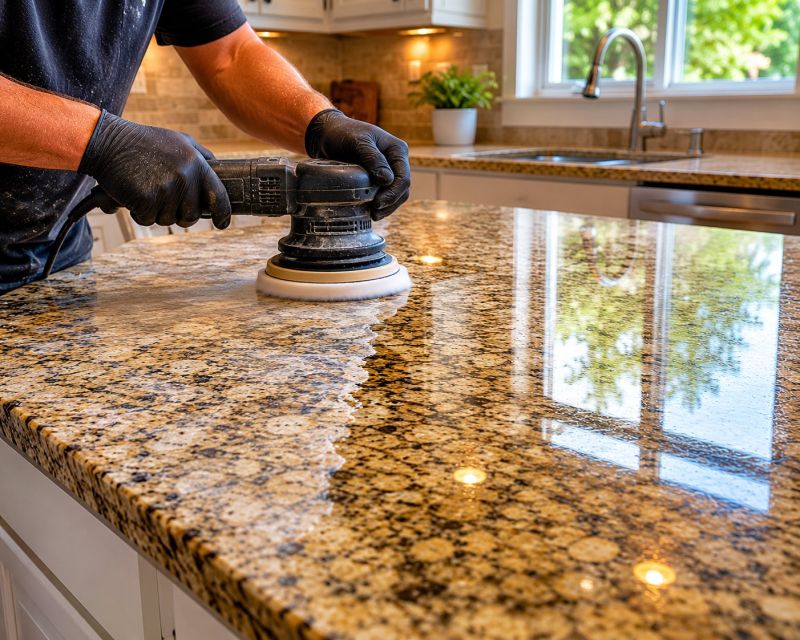 Granite Refinishing Service in Roseville, CA
