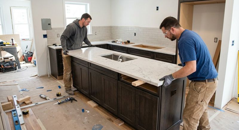 Kitchen Countertop Installation in Lake County, IL