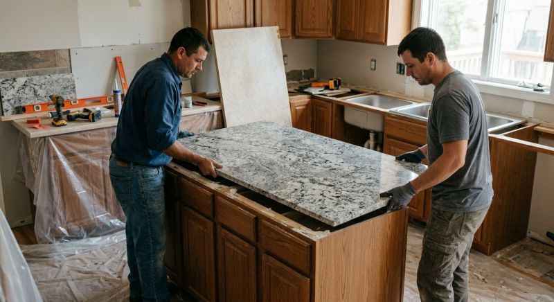 Kitchen Countertop Installation in Sacramento, CA