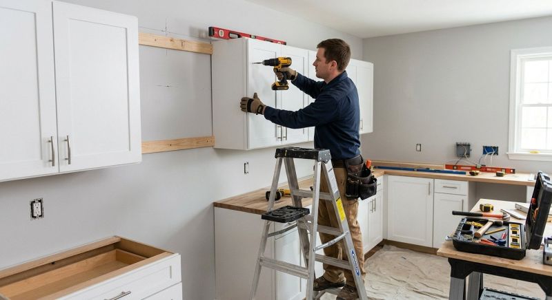 Kitchen Shelving Installation in Bloomington, IN