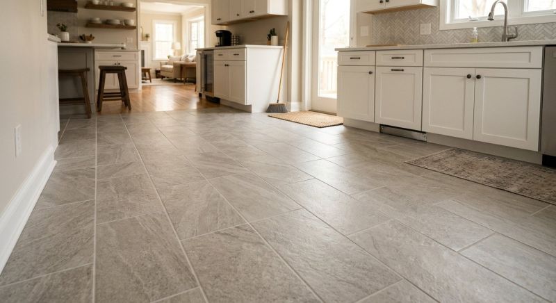 Restroom Floor Replacement in Fredericksburg, VA