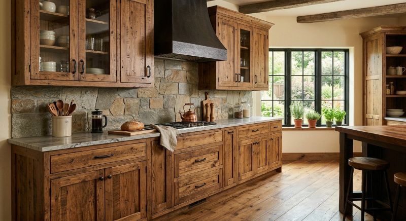 Rustic Cabinets Installation in Dayton, OH