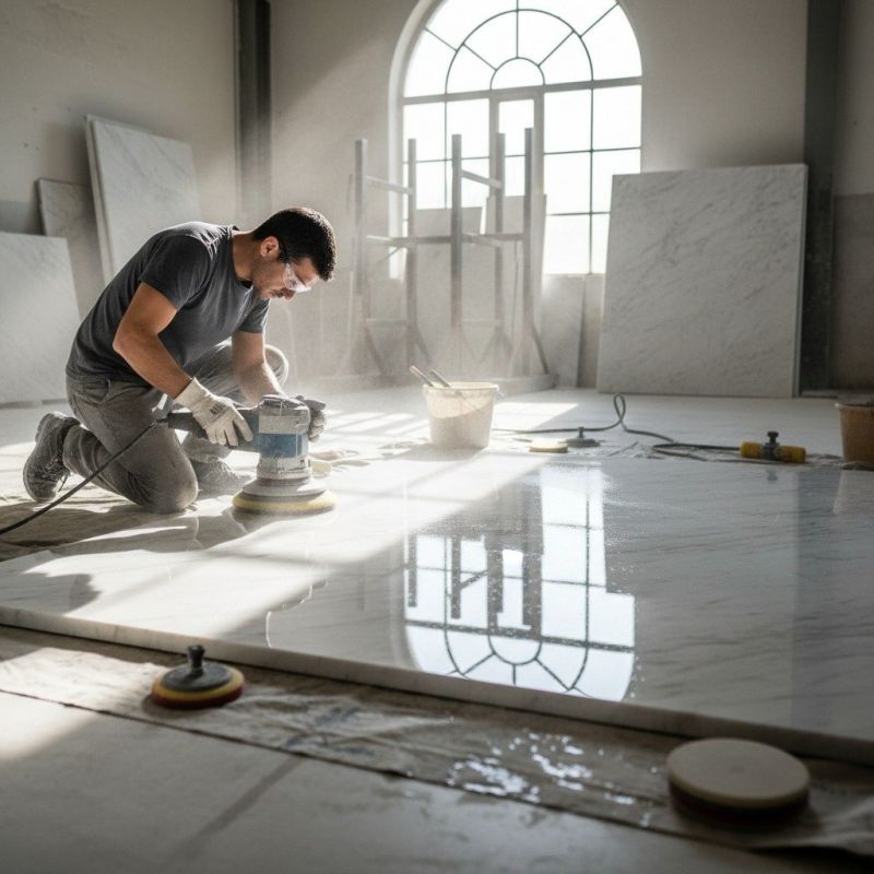 Travertine Floor Polishing in Sacramento, CA