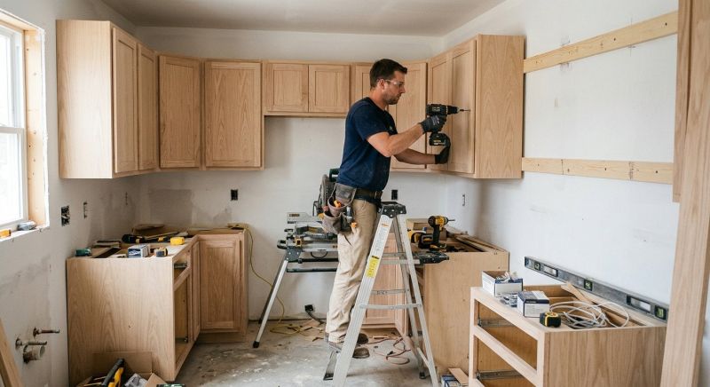 Wall Cabinets Installation in Dayton, OH